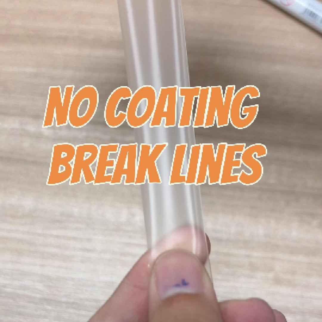 Clear PPF -no coating break lines