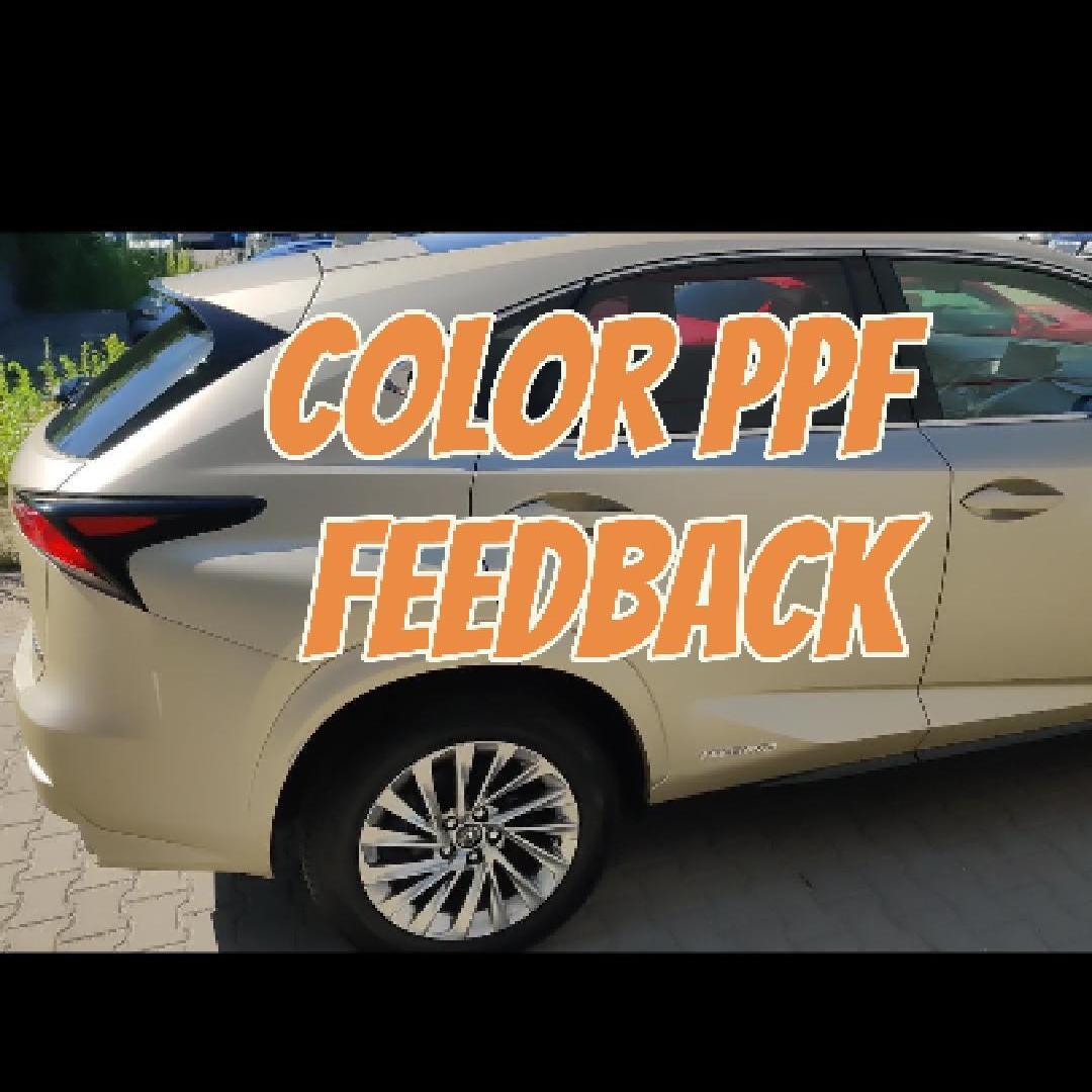 Color PPF Swatch -205 Colors(Dry&Wet Application) & PPF Samples – JEELE ...